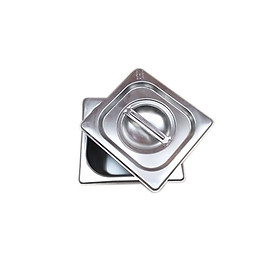 Mua Khay topping inox 304 vuông 1/6