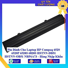 Pin dùng cho Laptop HP Compaq 6520 6520P 6520S 6820S HSTNN - DB51 HSTNN - OB51 NBP6A73 - Hàng Nhập Khẩu MIBAT409