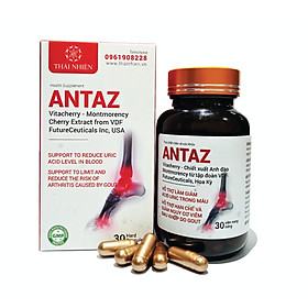 ANTAZ - Hỗ trợ hạ acid uric trong máu, ngăn gout tái phát