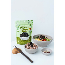 Rong biển ăn liền gói to 45g vị ô liu, chanh sả, truyền thống, ocop 4 sao, rong biển nguyên chất không phụ gia, hương liệu, chất bảo quản
