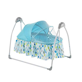 Nôi tự động cao cấp dành cho bé Mastela tặng xe trượt đà cho bé VBC-123-6 (ngẫu nhiên)
