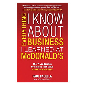 Hình ảnh sách Everything I Know About Business I Learned at McDonalds