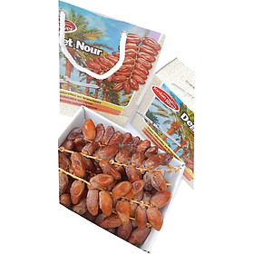 Chà Là Nguyên Cành Nhập Khẩu Israel - Hộp 1kg Kèm Túi Xách