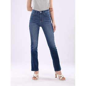 Quần nữ dài jeans ống loe nhẹ WJF0195