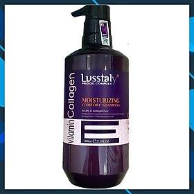 Dầu gội Lusstaly Vitamin Collagen Moisturizing Comfort shampoo 800ml