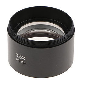 Hilabee 0.5x Barlow AUX Ống Kính Mục Tiêu Cho Âm Thanh Stereo Kính Hiển Vi 1-7/8 Chỉ W. D165mm