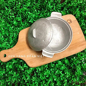 Hình ảnh Nồi Gang Đúc 14cm -  Kho Thịt Cá. Nồi GANG ĐÚC THỦ CÔNG. Nồi Kho TỘ chuyên phục vụ các Nhà Hàng Quán Ăn Gia Đình. Phục vụ các món ăn quê ẩm thực Việt