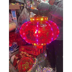 Đèn Lồng tự xoay kemg đèn led