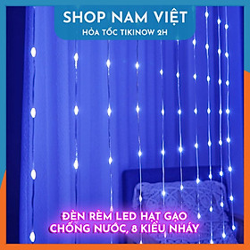 Mua Dây Led Rèm Hạt Gạo Chống Nước  Hiệu Ứng Thác Nước  Trang Trí Ngoài Trời