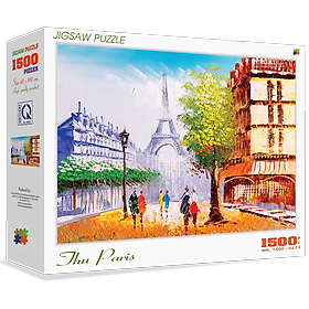 Bộ tranh xếp hình cao cấp 1500 mảnh ghép (60x100cm) – Thu Paris