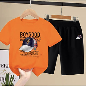 Đồ bộ đùi cotton bé trai cho bé 5-14 tuổi phong cách hàn quốc mẫu mới