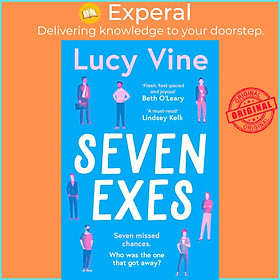 Sách - Seven Exes by Lucy Vine (UK edition, paperback)