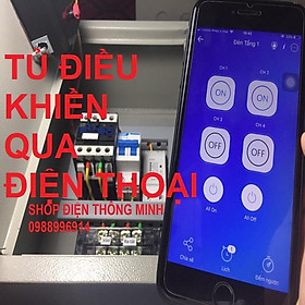 Mua Tủ điều khiển Bình nóng lạnh bơm nước qua INTERNET. Hẹn giờ tự động bật tắt