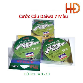 Cước câu cá Daiwa 7 màu siêu bền