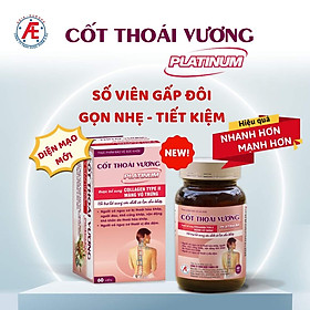 Cốt Thoái Vương Platinum - Giúp cột sống khỏe mạnh hơn