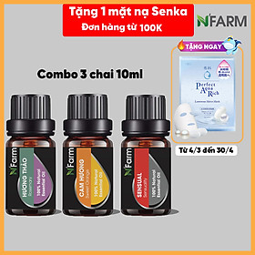 Combo Tinh Dầu Cam Hương, Hương Thảo