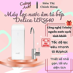 Mua  Miễn phí lắp đặt   Máy lọc nước Unilever Pureit Delica UR5640 RO lớn   công suất lọc 14000L  tốc độ lọc 1.5L/phút. Hàng chính hãng