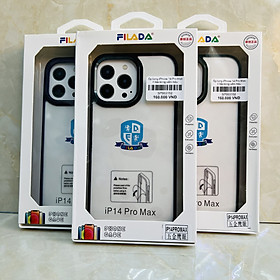 Ốp lưng dành cho iPhone 14 Pro Max Filada trong viền màu- Hàng chính hãng