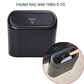 Mua Thùng Rác Mini Để Trên Xe Ô Tô tiện dụng đơn giản gọn nhẹ