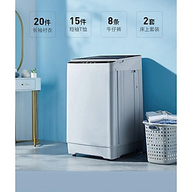 Máy giặt mini cao cấp - Khử khuẩn bằng tia UV và Máy giặt tự động vắt quần áo Giá rẻ phù hợp với mọi nhà