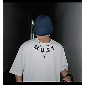 >> BÁO GIÁ ÁO THUN NAM TAY LỠ FORM RỘNG CHẤT COTTON LOANG MÀU CỰC HOT | Shopee Lazada Sendo Tiki mới nhất 82 Áo Thun Nam Tay Lỡ Unisex cổ Tròn chất liệu vải cotton màu trắng form rộng in chữ MUST quanh cổ phong cách độc chất TheNgaustyle