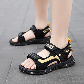 Dép Quai Hậu Cho Bé Trai , Sandal Trẻ Em Mã DP108 - Vàng - 30