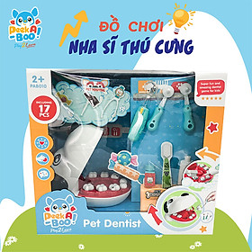 Đồ Chơi Peek A Boo Nha Sĩ Thú Cưng PAB010