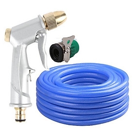 Bộ dây và vòi xịt tăng áp lực nươc 3 lần 701576 (xanh)
