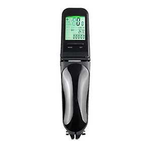 Thiết bị đo tốc độ xe đạp tích hợp đồng hồ bấm giờ với màn hình LCD thông minh