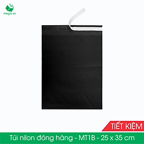 MT1B - 25x35 cm - Túi nilon gói hàng - 100 túi niêm phong đóng hàng
