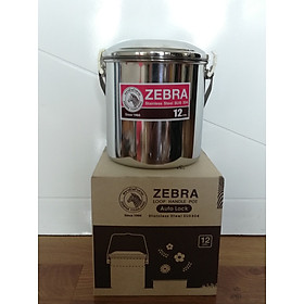 Mua Camen Inox Zebra Thái Lan Một Ngăn Rưỡi 12cm Khóa Gài-151612