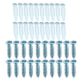 Mua Bộ 20 Tắc Kê Nhựa + 20 Vít