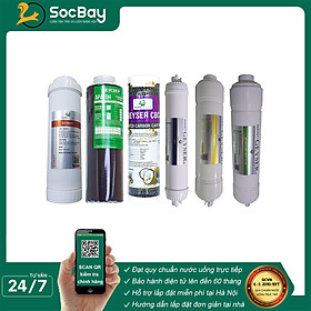Mua Combo 6 lõi lọc nước dùng cho Eco Max (Ecosoft  Aragon  CBC  3IN1  EcoResin  UF Hollow Fiber Filter)