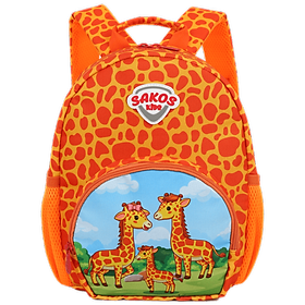 Balo Mẫu Giáo Trẻ Em Hình Thú SAKOS LOLLIPOP - Họa Tiết Dễ Thương Cho Bé Đi Học