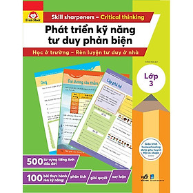 Bộ Phát triển kỹ năng Tư duy phản biện - Bản Quyền - Lớp 3