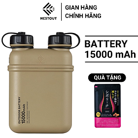 Mua Pin Sạc Dự Phòng Di Động Chuyên Dụng Ngoài Trời ELECOM NESTOUT Outdoor Battery (15000mAh) - Hàng Chính Hãng - ELECOM OFFICIAL SHOP
