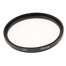 55mm UV Filter - Ultra Slim Multi Coated Ultraviolet Protection Lens Filter for Canon Nikon Sony DSLR Lens