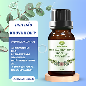 (HCM) Tinh Dầu Khuynh Diệp Xông Hương Thơm, Tốt Cho Mẹ Và Bé, Sảng Khoái, Giảm Stress - BOBA NATURALS