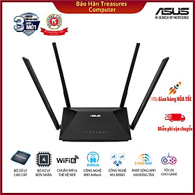 Gaming Router Wifi Băng Tần Kép ASUS RT-AX53U AX1800 MU-MIMO AiProtection- Hàng Chính Hãng