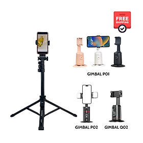 Mua Combo Gậy Yunteng VCT 91666 và Gimbal xoay tự động 360 độ - Hàng chính hãng