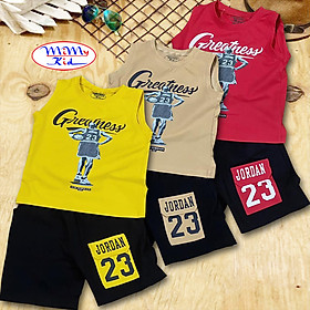 Combo 3 bộ quần áo bé trai vải cotton 4 chiều in họa tiết thể thao JD MIMYKID cho bé từ 8kg đến 35kg ( Giao màu ngẫu nhiên )