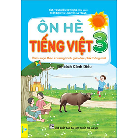 Sách - Ôn Hè Tiếng Việt 3 - Biên soạn theo chương trình GDPT mới (Cánh Diều) - ndbooks