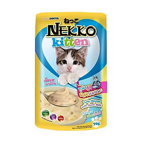 Pate NEKKO Kitten cho Mèo Con Gói 70g