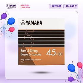 Mua Dây đàn Guitar Bass Strings 5-String Long (045~130) Nickel Yamaha GSB45-5