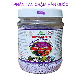 Phân tan chậm thông minh Hàn Quốc Agrolife 20-10-10+TE 500gr Cho Lan,Cây kiểng, cây nông nghiệp