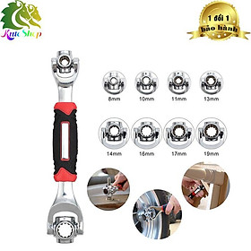 Mua Bộ Cờ Lê Mỏ Lết 8 Đầu Xoay Đa Năng 48 In 1