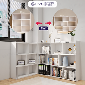 Mua Kệ Trang Trí Nội Thất FIVO FB72  Thiết Kế Hiện Đại 2IN1 Đóng Mở Tùy Thích  Phù Hợp Mọi Không Gian Trong Nhà - 3 Tầng