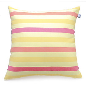 Gối trang trí Soft Decor 40 Yellow Red Stripe (Vàng đỏ)