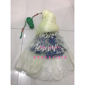 Chài cước chì đúc truyền thống mắt lưới 4cm
