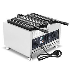 Mua Máy Làm Bánh 14 Con Cá Nhỏ Takoyaki Pan Thép Không Gỉ Waffle Maker Electric 1500W 220V EU PLUG PVN4863